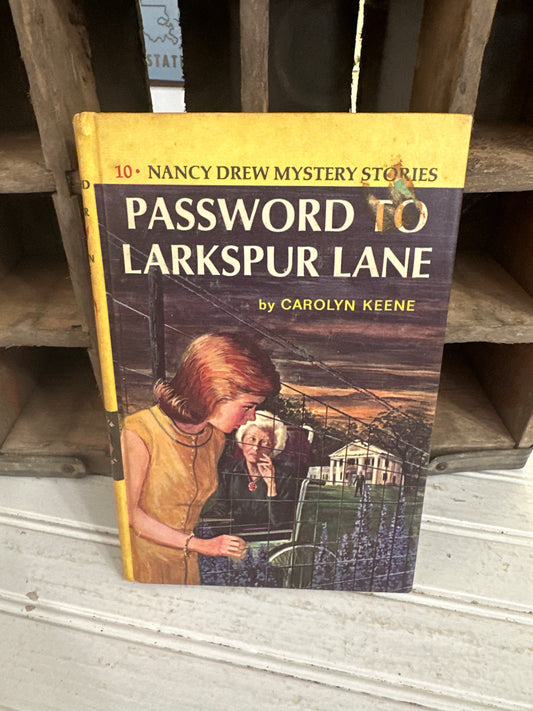 Nancy Drew Mystery- Password to Larkspur Lane book