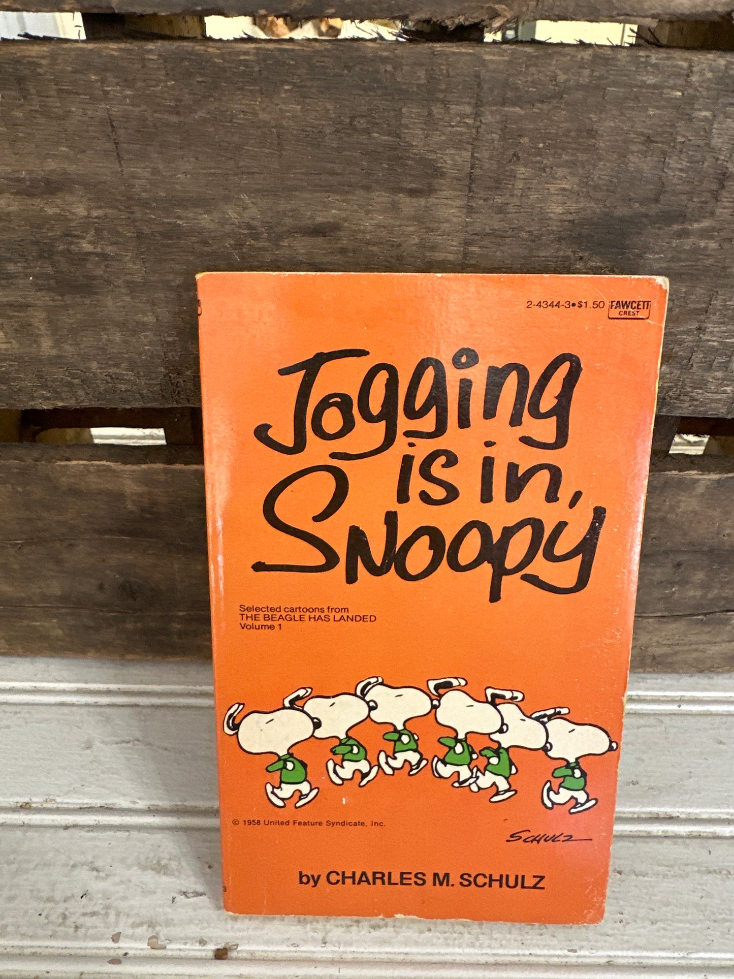 Jogging is in, Snoopy