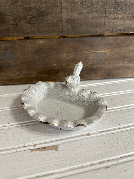 Cast iron trinket dish/feeder