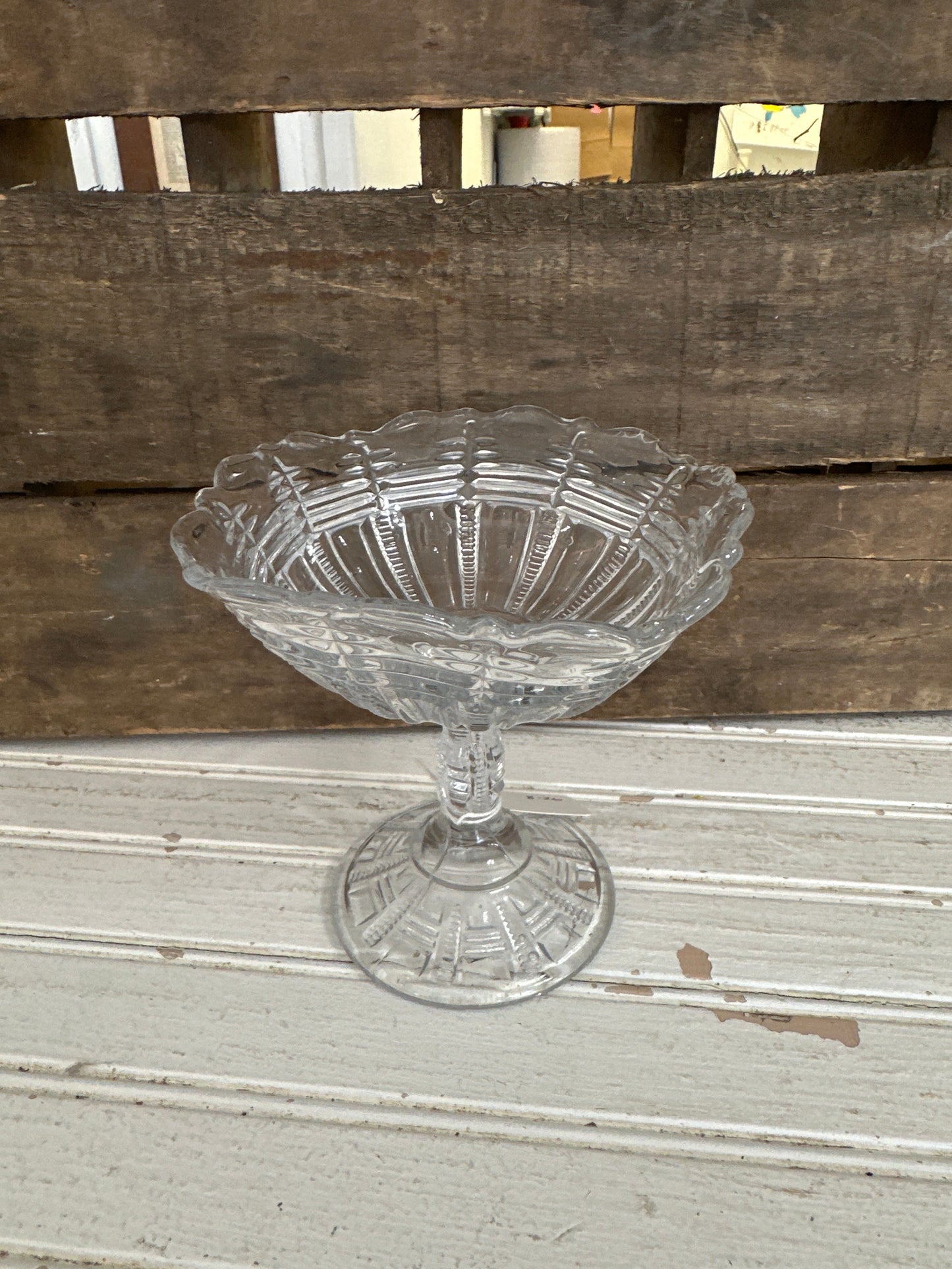 EAPG Glass Compote