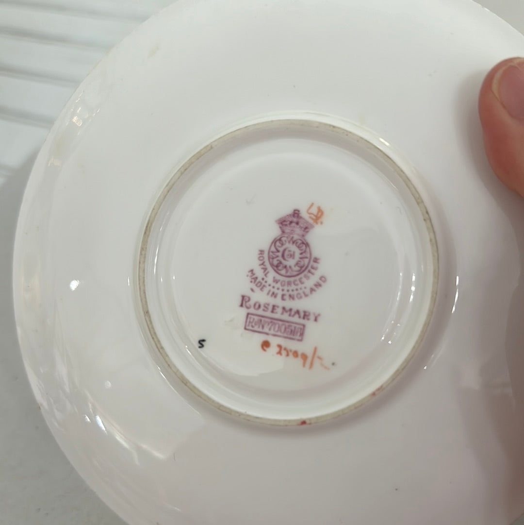 Royal Worcester Demitasse cup & saucer