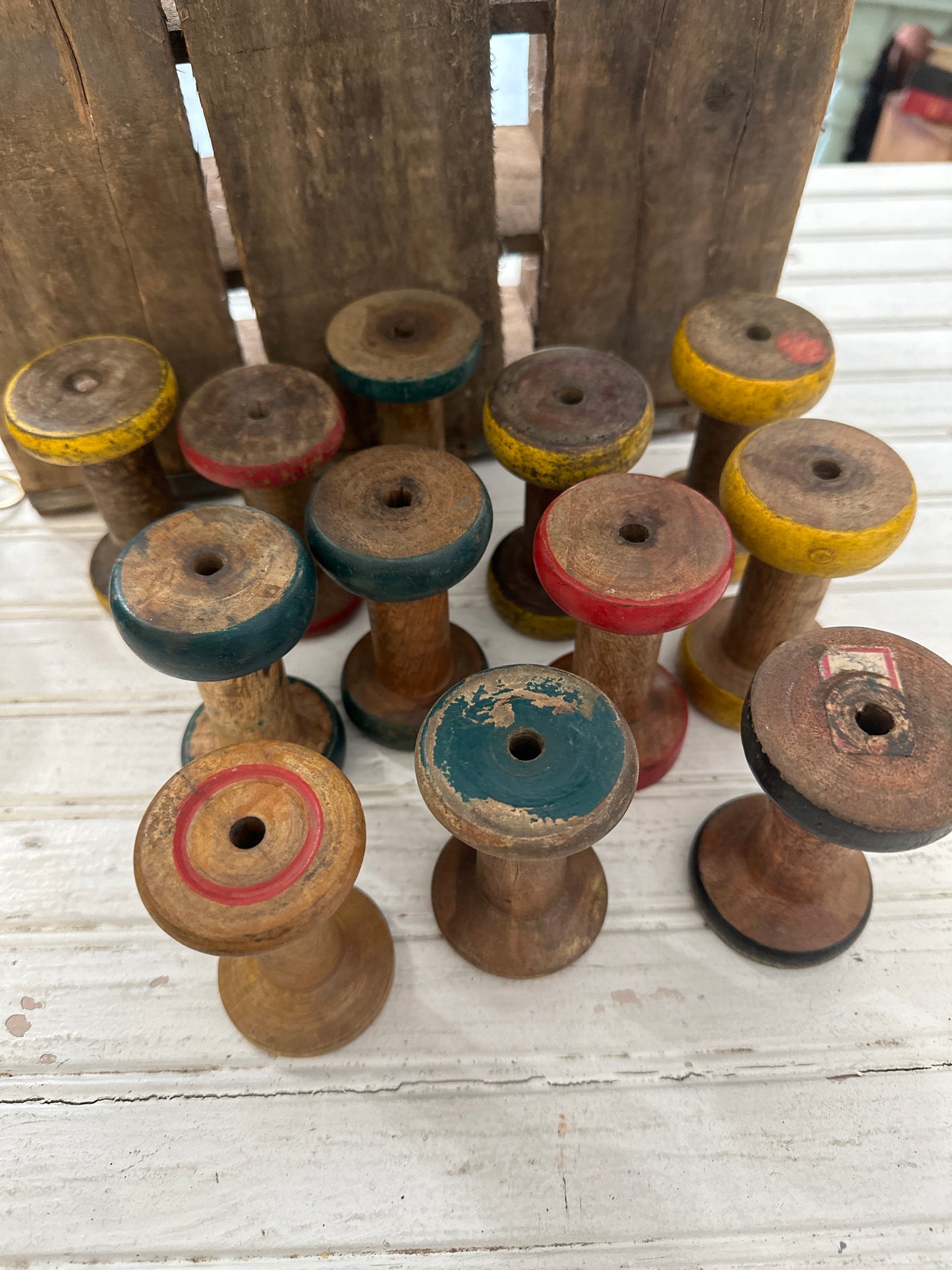 Wooden spool-small