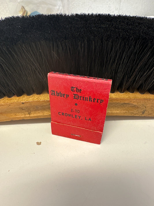 The Abbey Drinkery match book