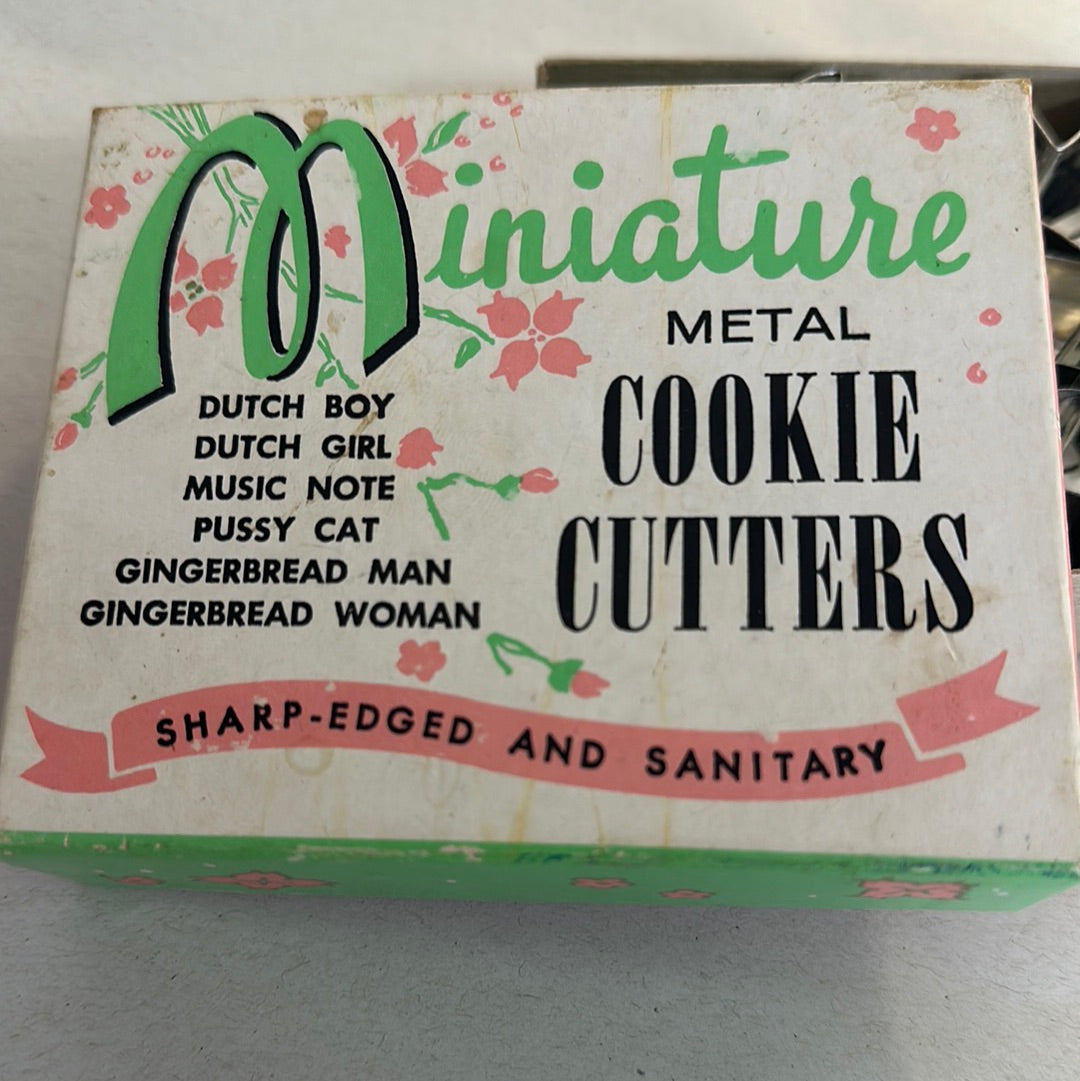 Miniature Metal Cookie cutters