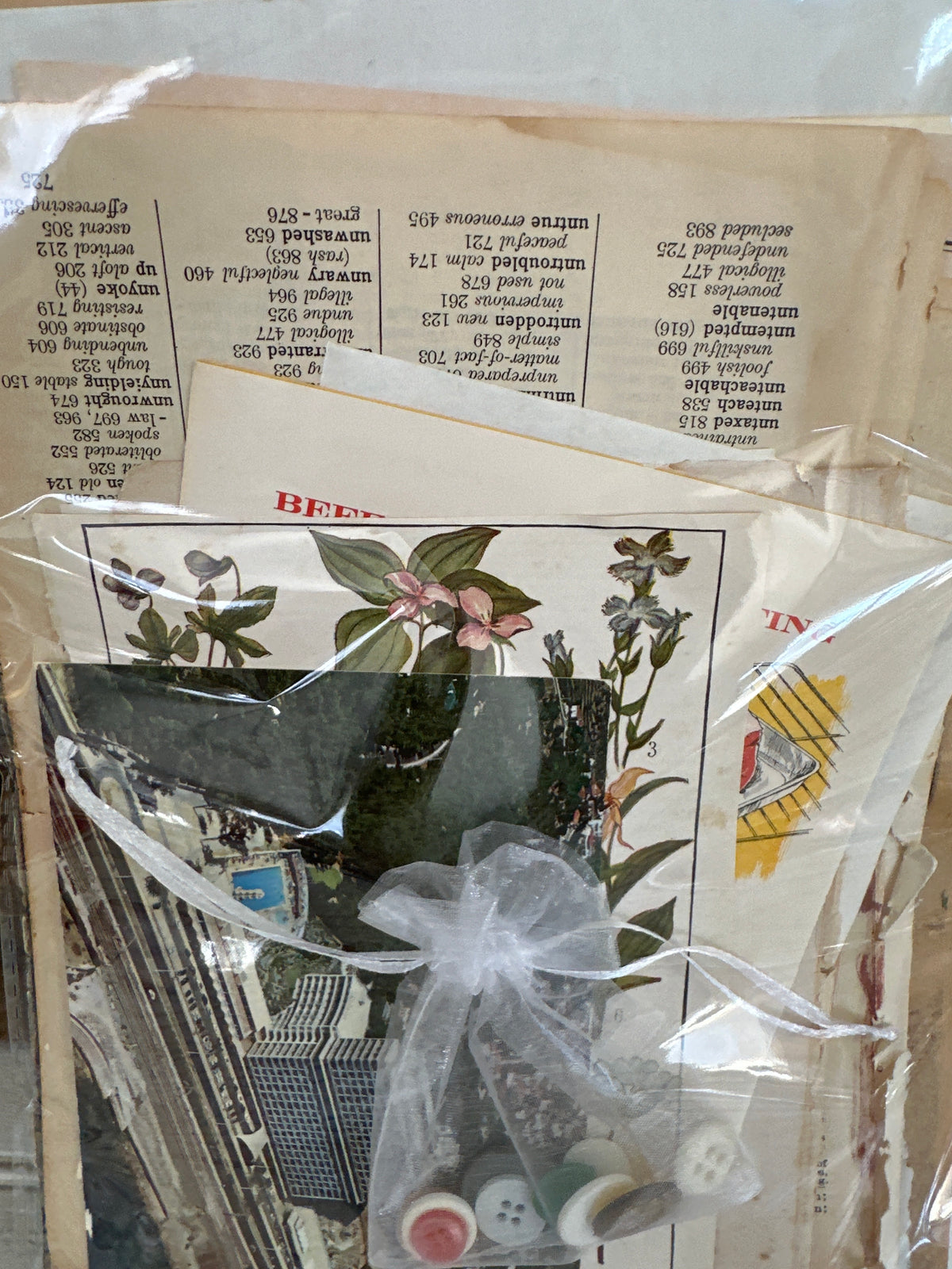 Vintage Ephemera pack #1