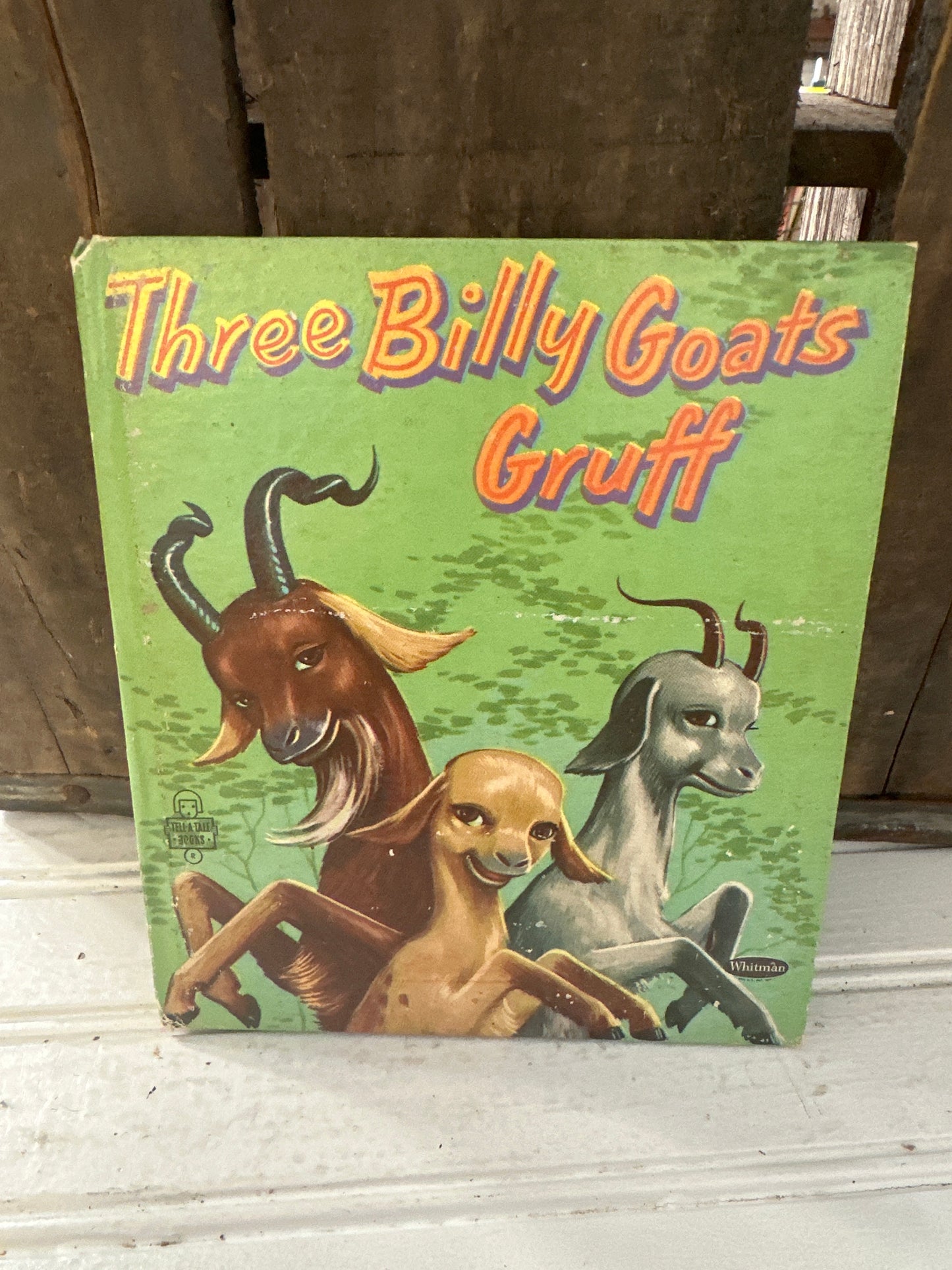 Three Billy Goats Gruff- vintage book