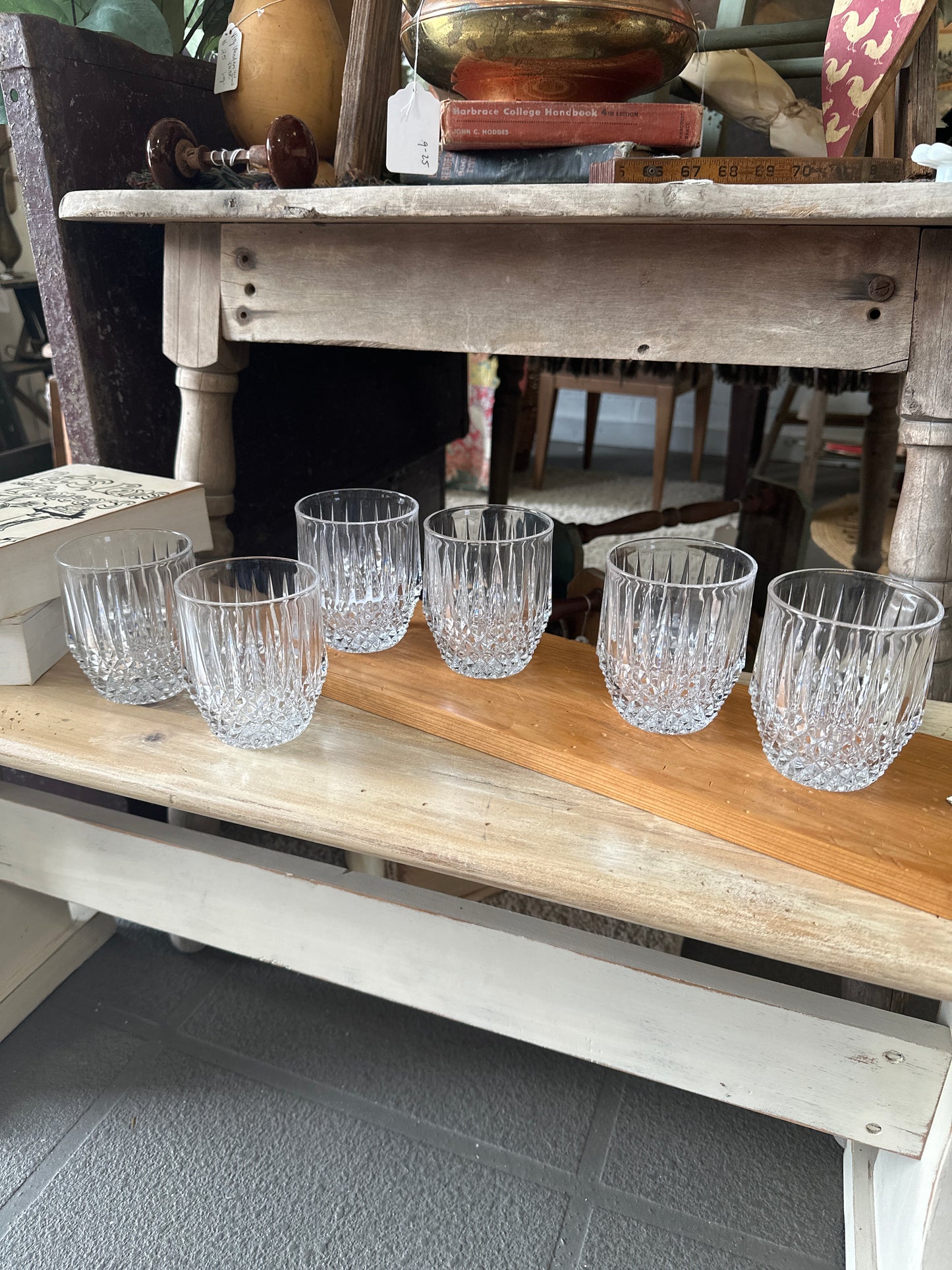 Fostoria Lead Crystal Hi ball glass set- local pick up only