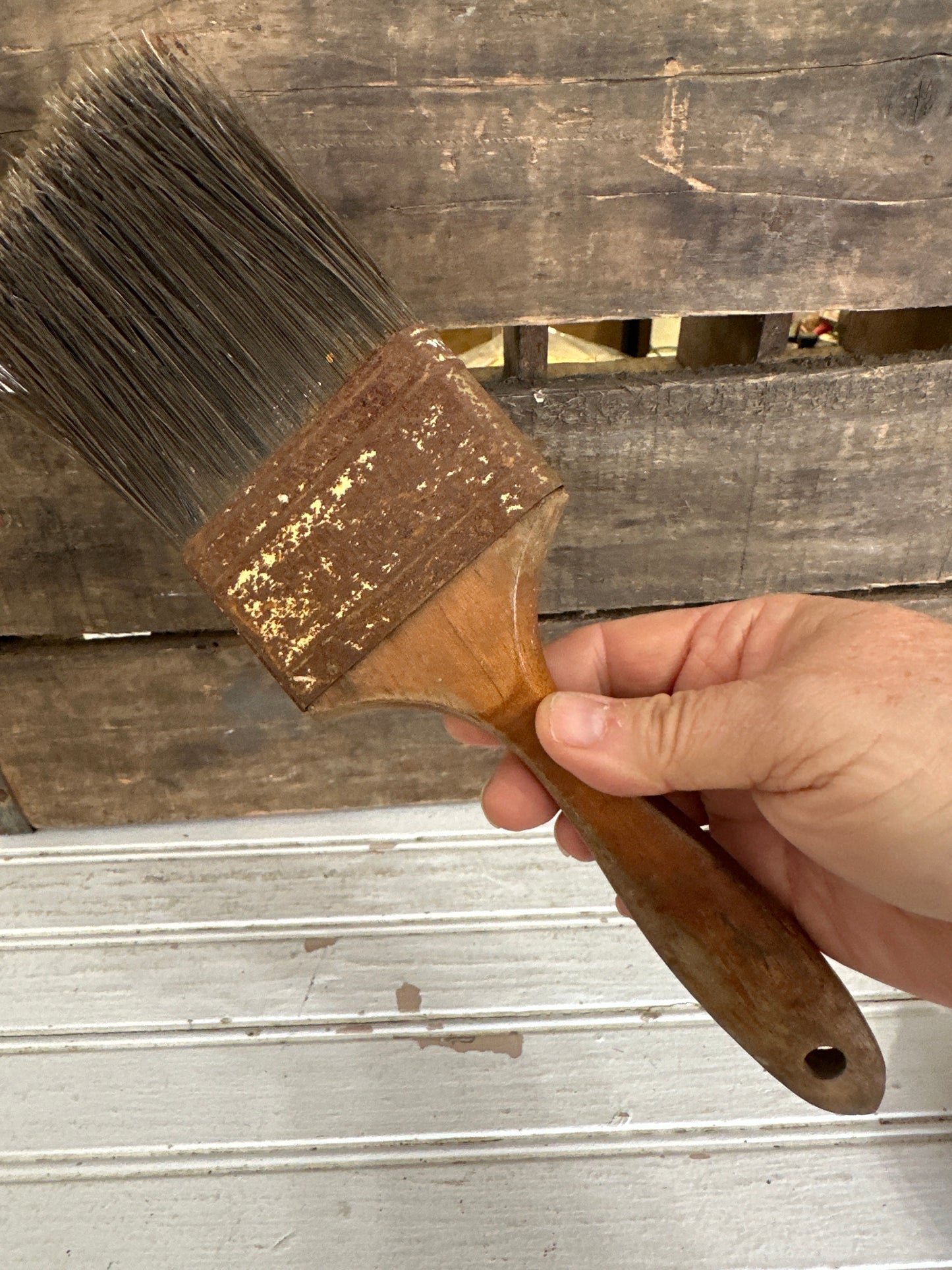 Sears Wooden paint brush
