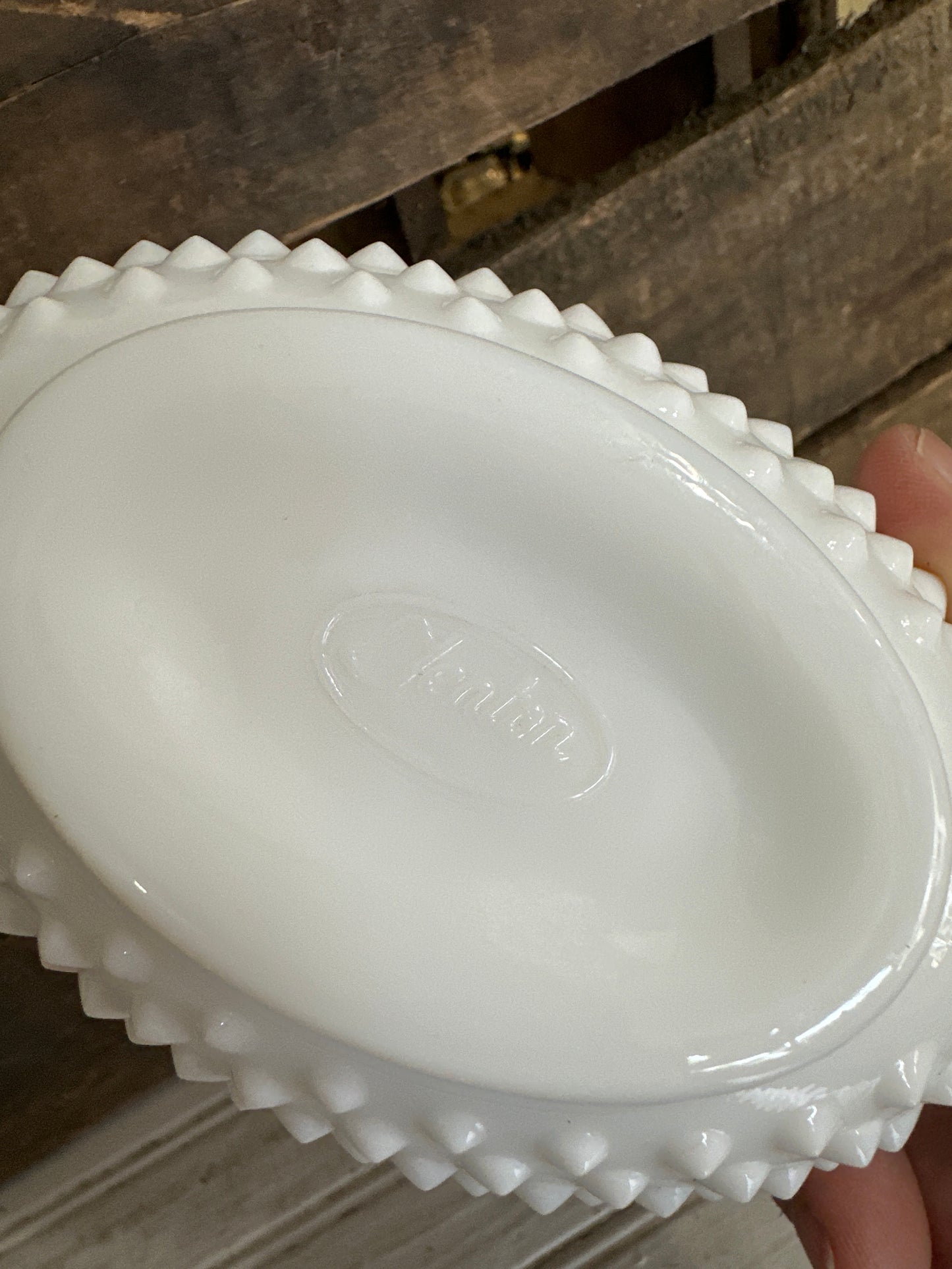 Fenton candy dish
