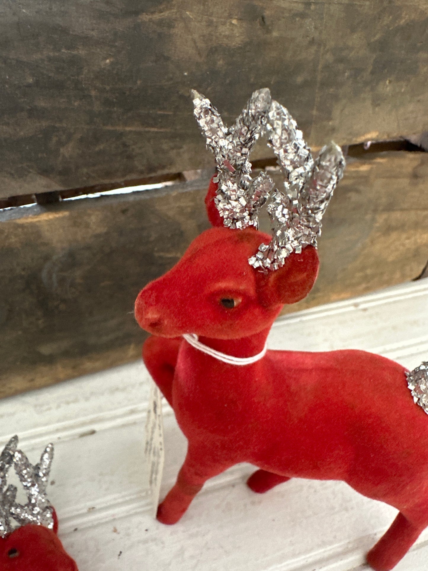 Vintage Felt Reindeer