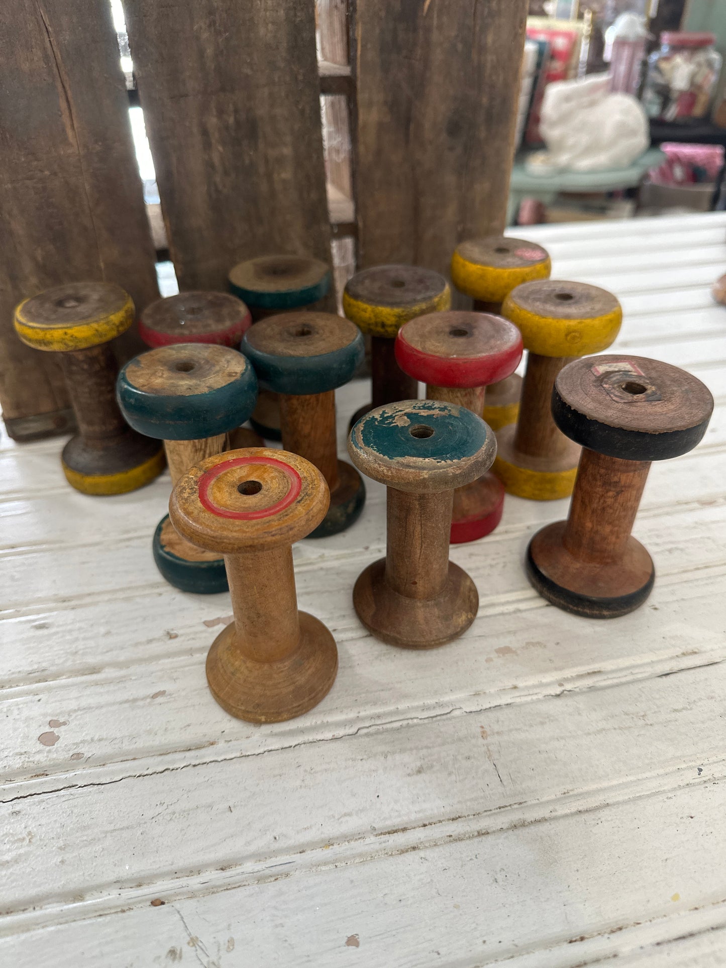 Wooden spool-small