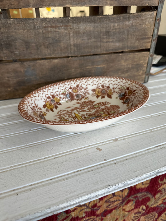 Fred Roberts Co. oval serving bowl