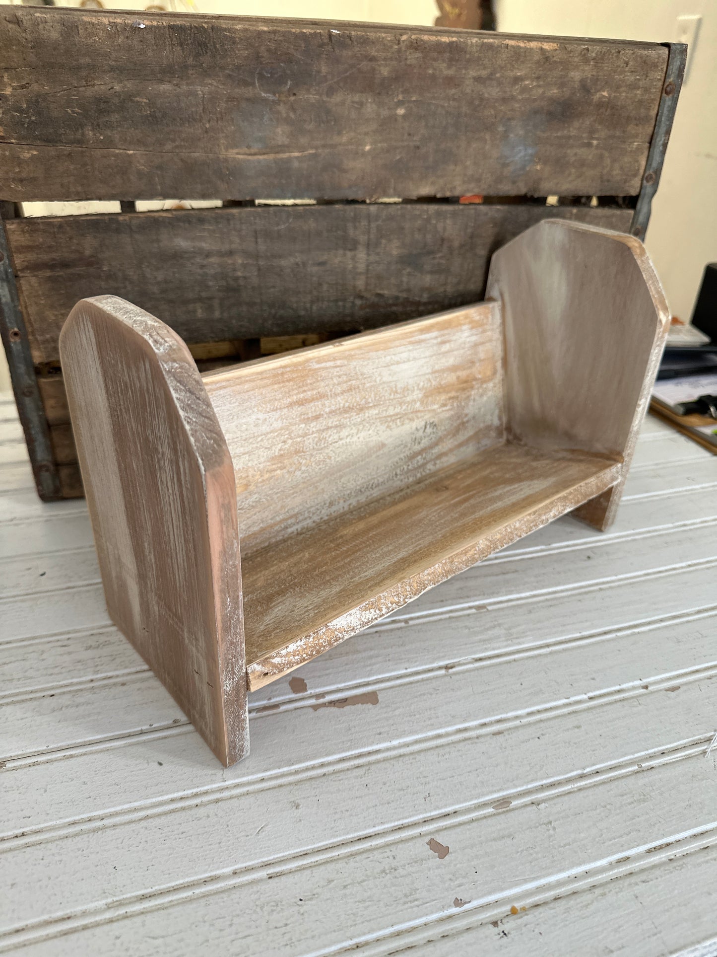 Handmade Wooden book shelf