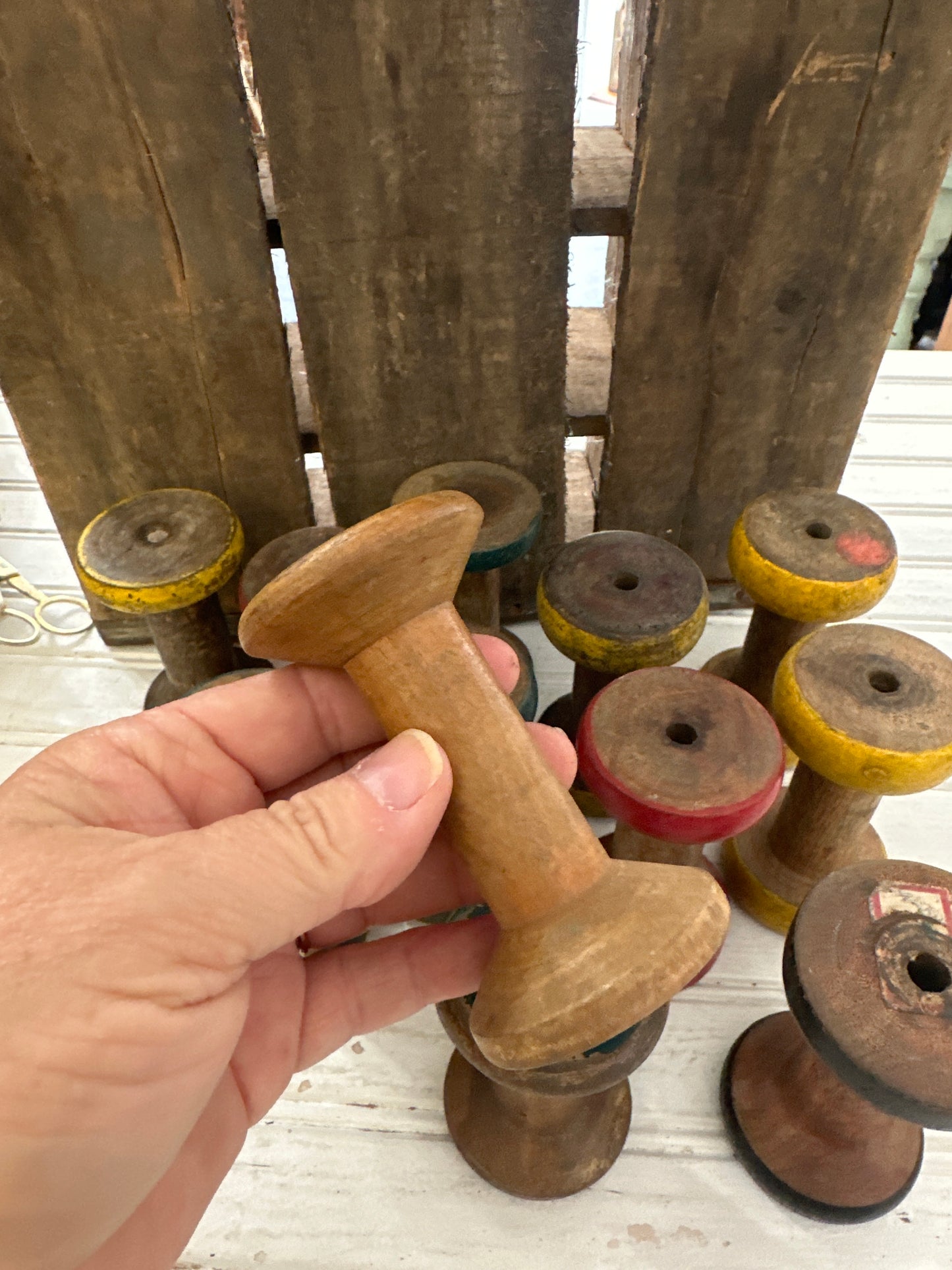 Wooden spool-small