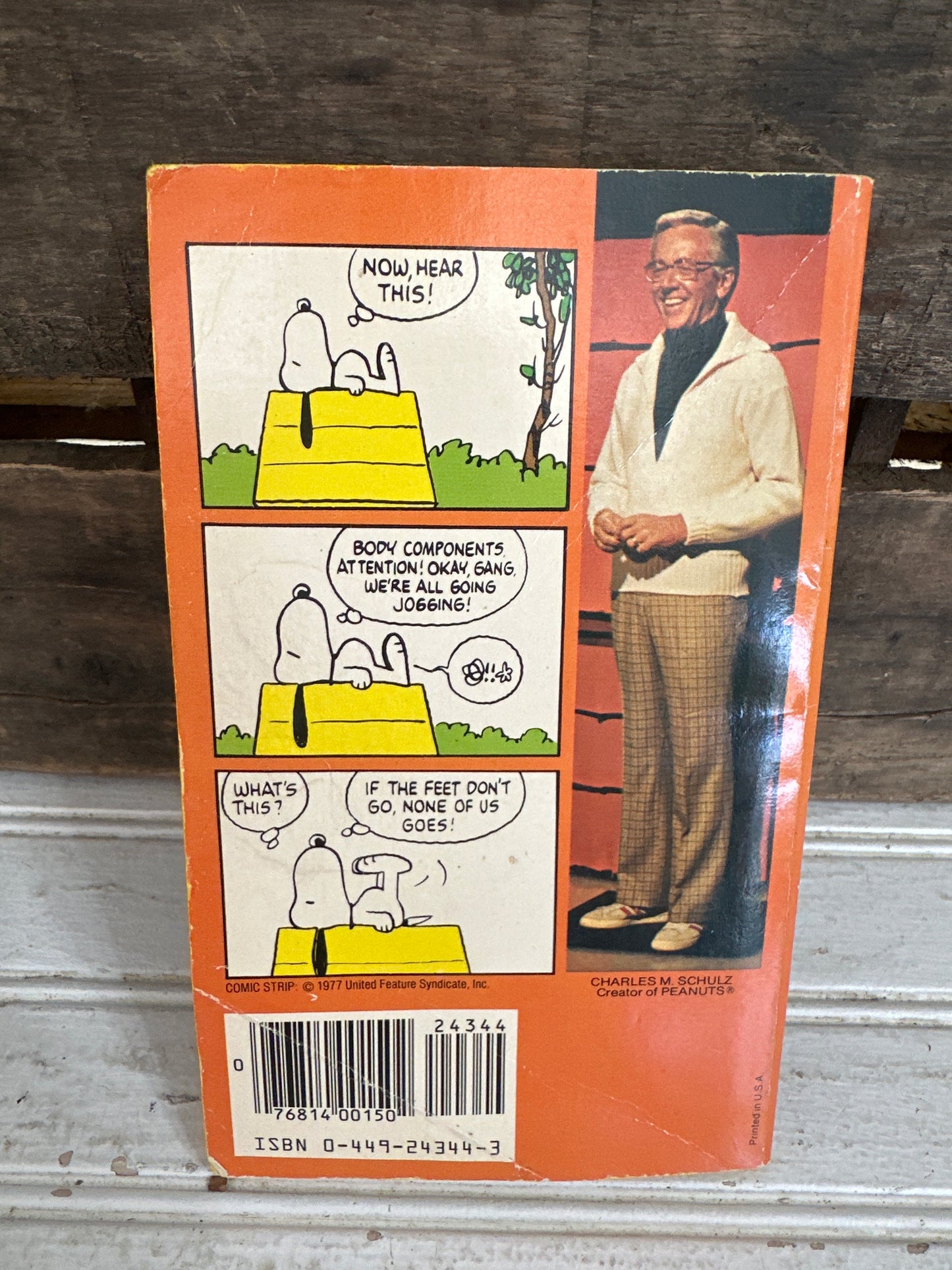 Jogging is in, Snoopy