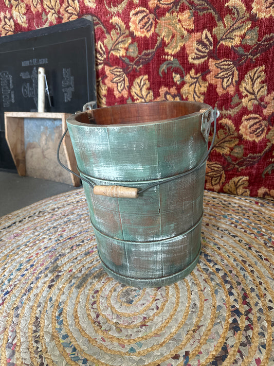 Vintage Wooden ice cream maker bucket-local pickup only