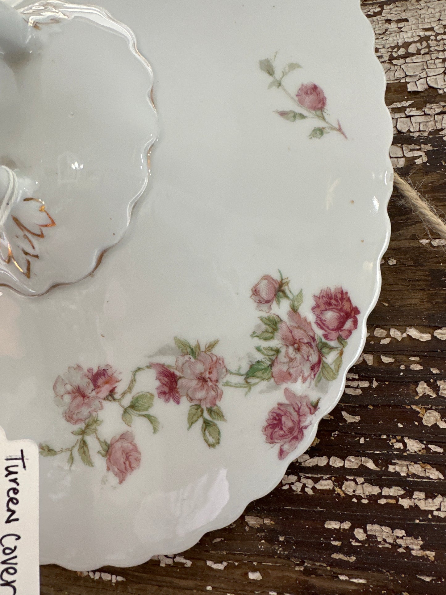 Tureen cover- oval