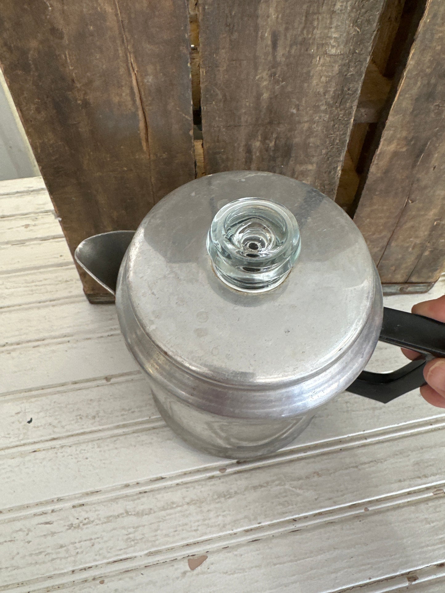 Aluminum Stove top percolator coffee pot