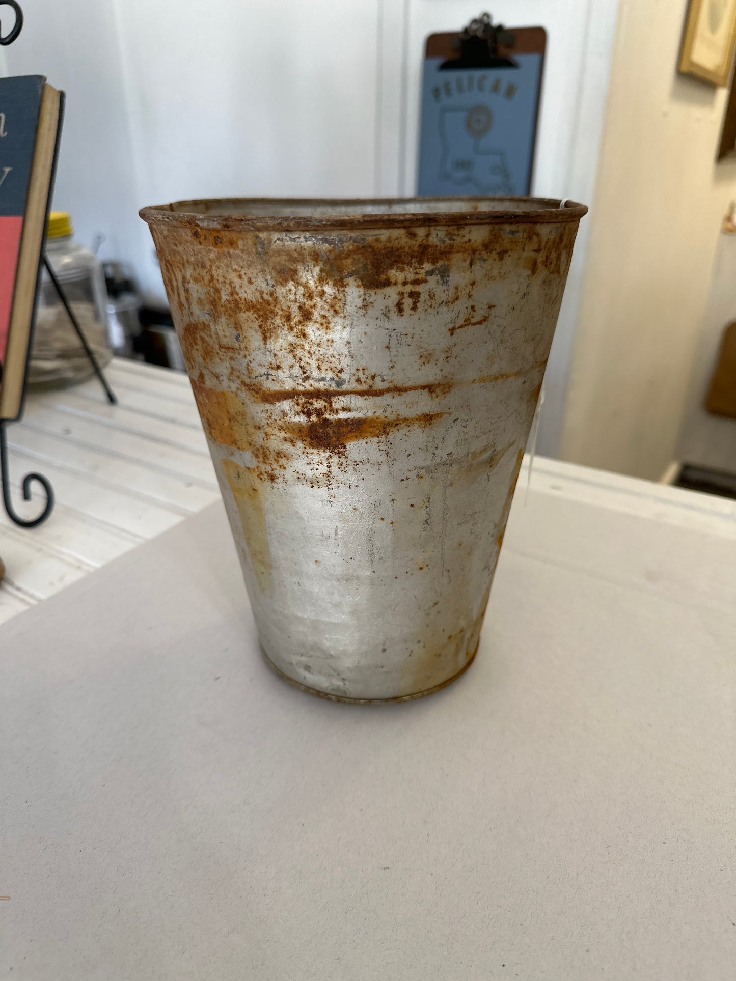 Vintage Syrup bucket