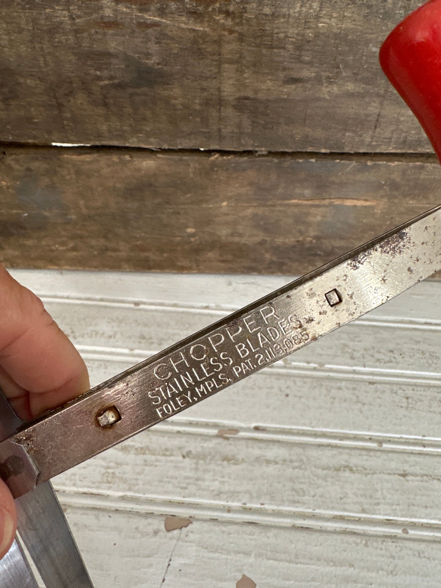 Foley Chopper - red handle