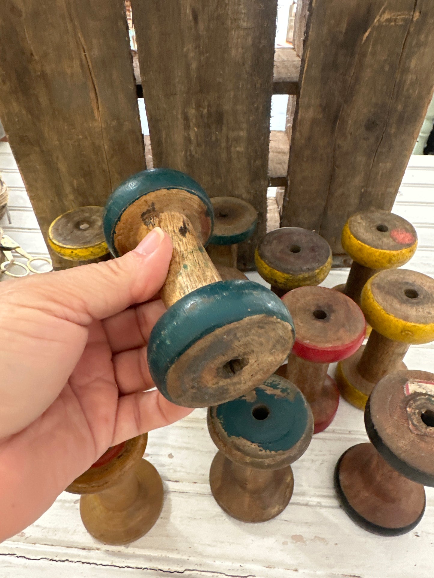 Wooden spool-small