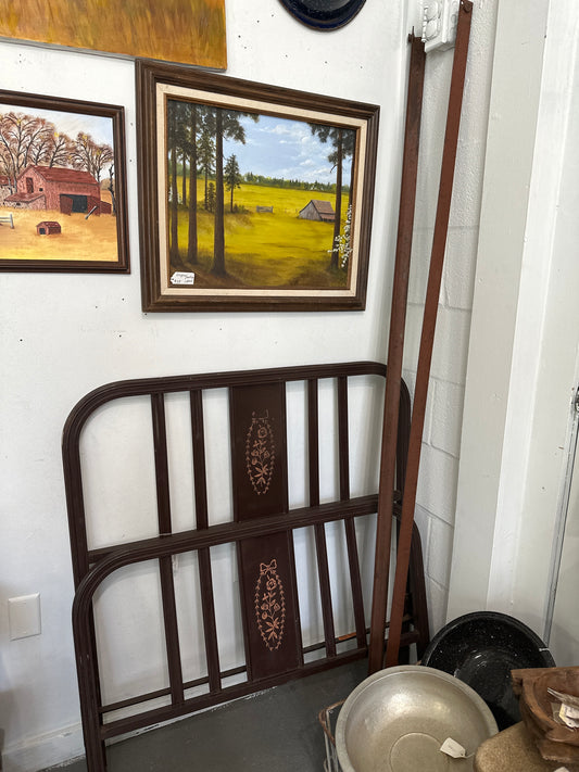 Metal bed on wheels-local pickup only