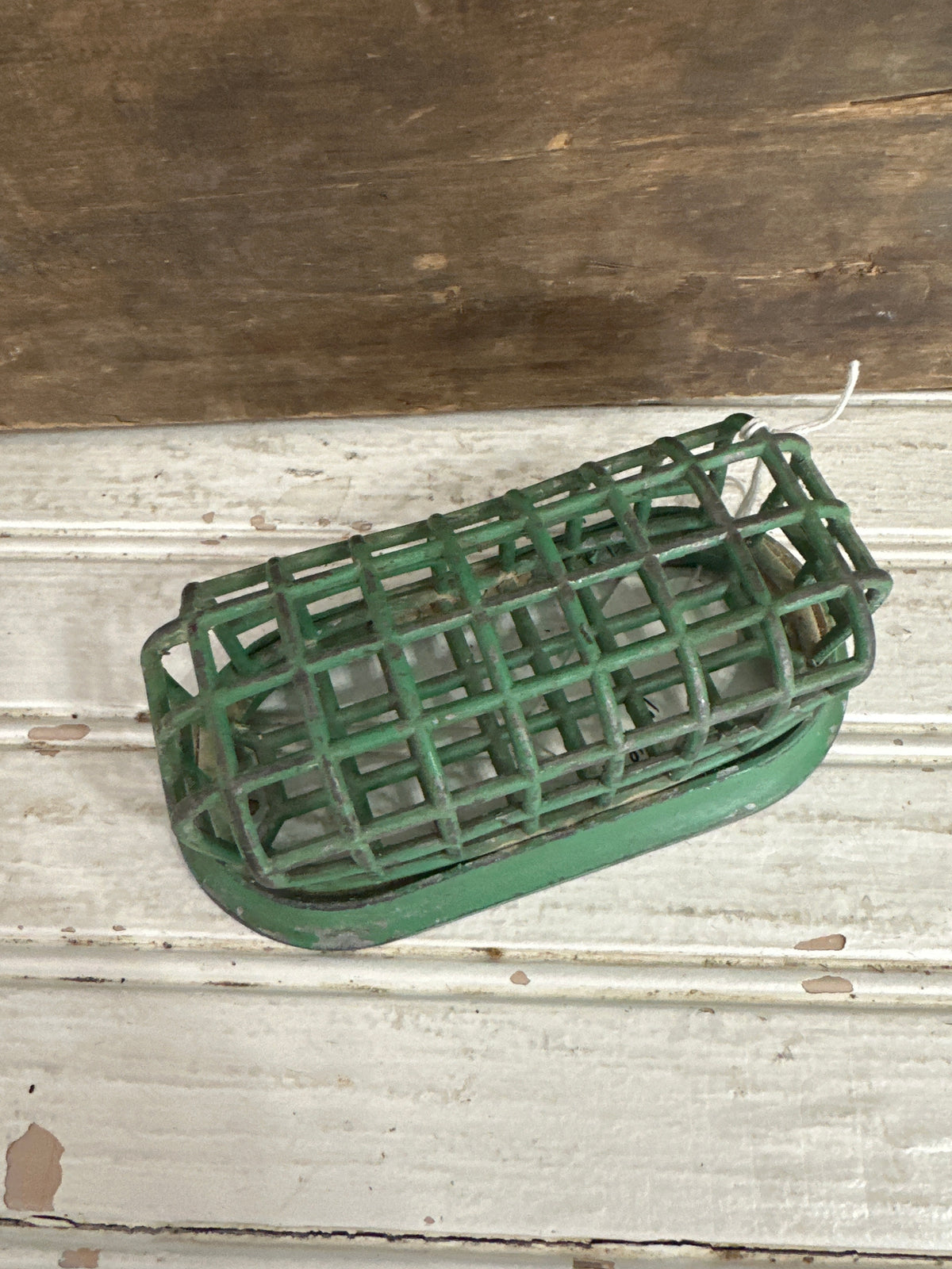 Metal flower frog- cage style