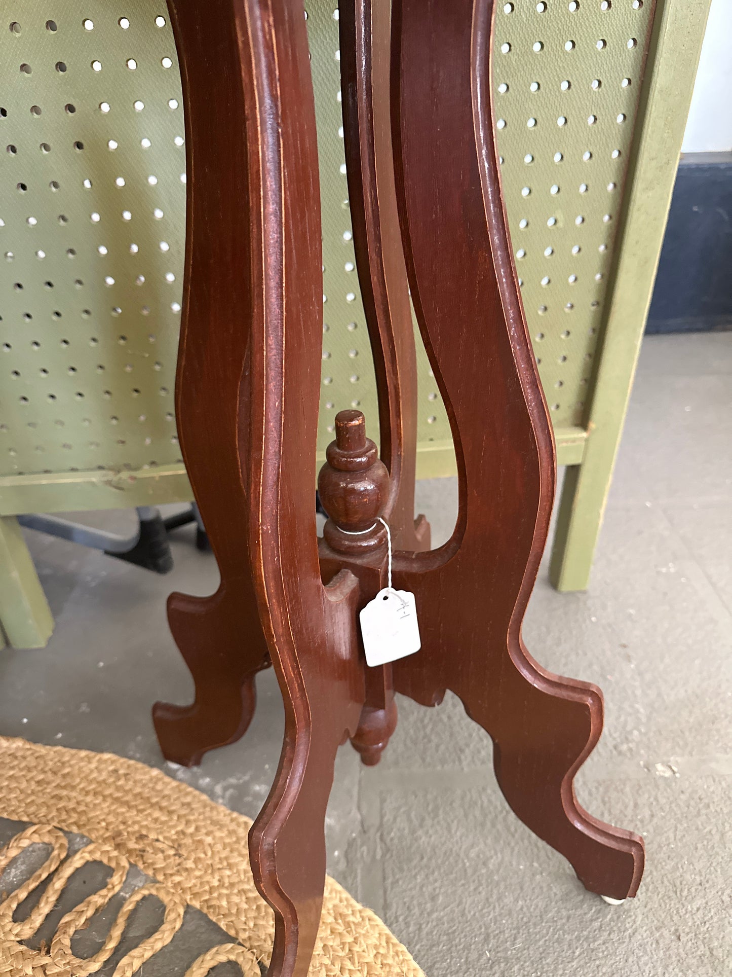 Handmade wooden side table- local pickup only