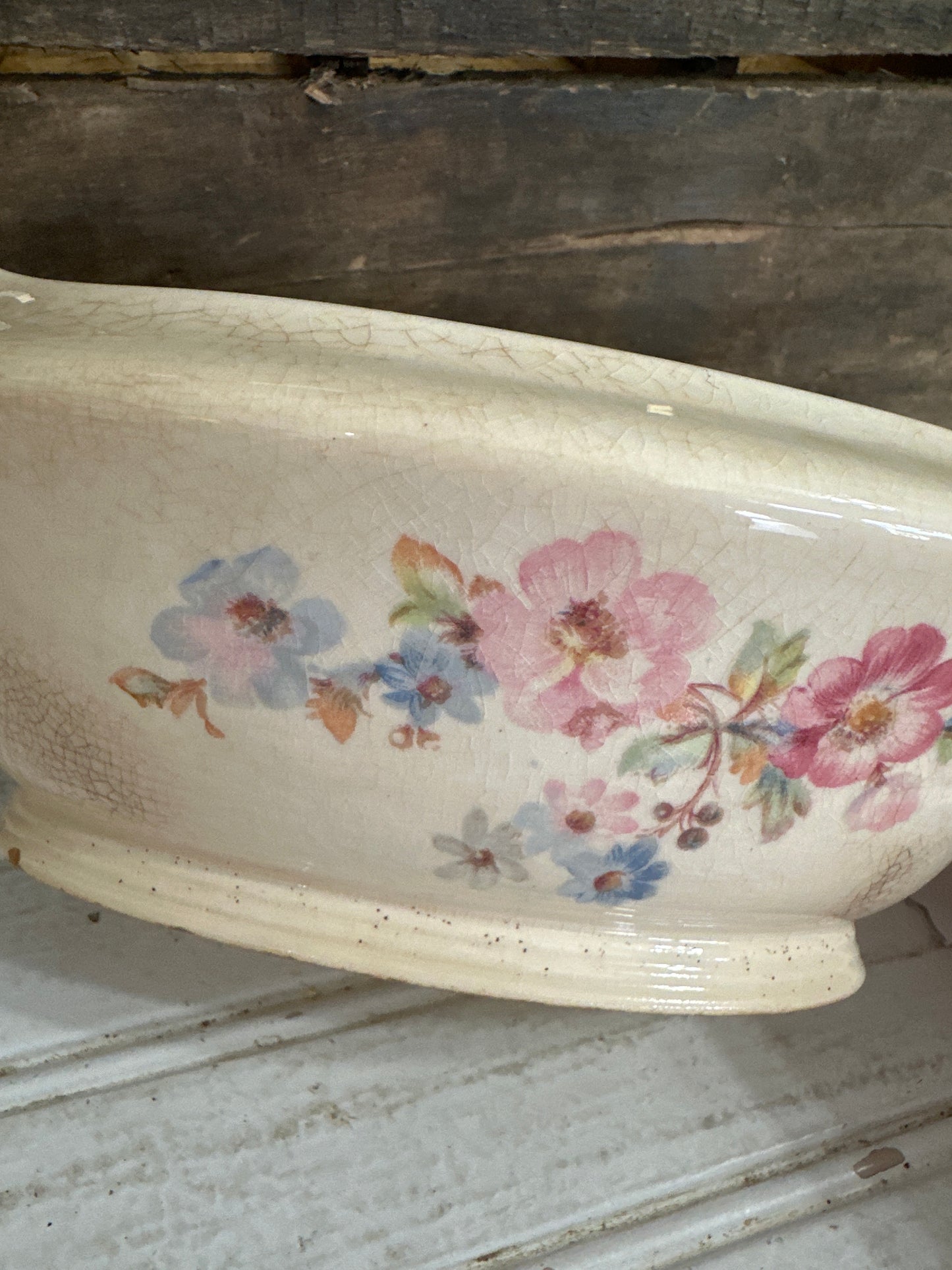 Edwin Knowles gravy boat