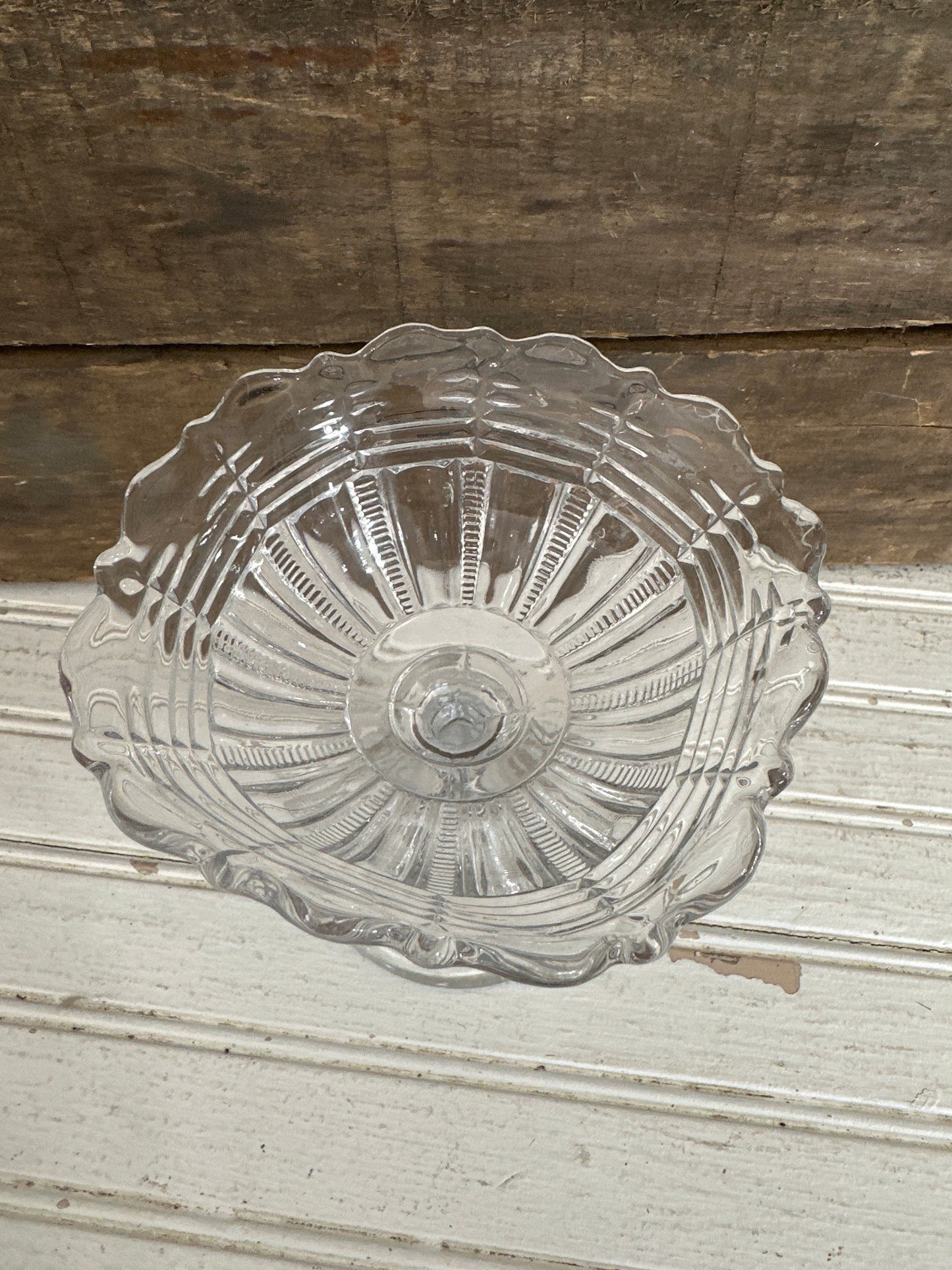 EAPG Glass Compote