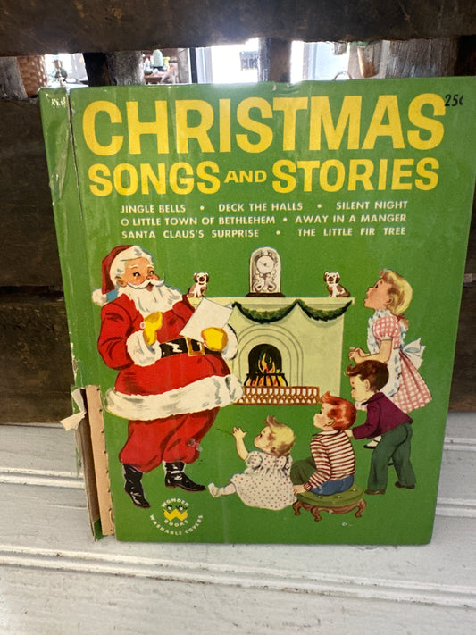 Christmas Songs and Stories book