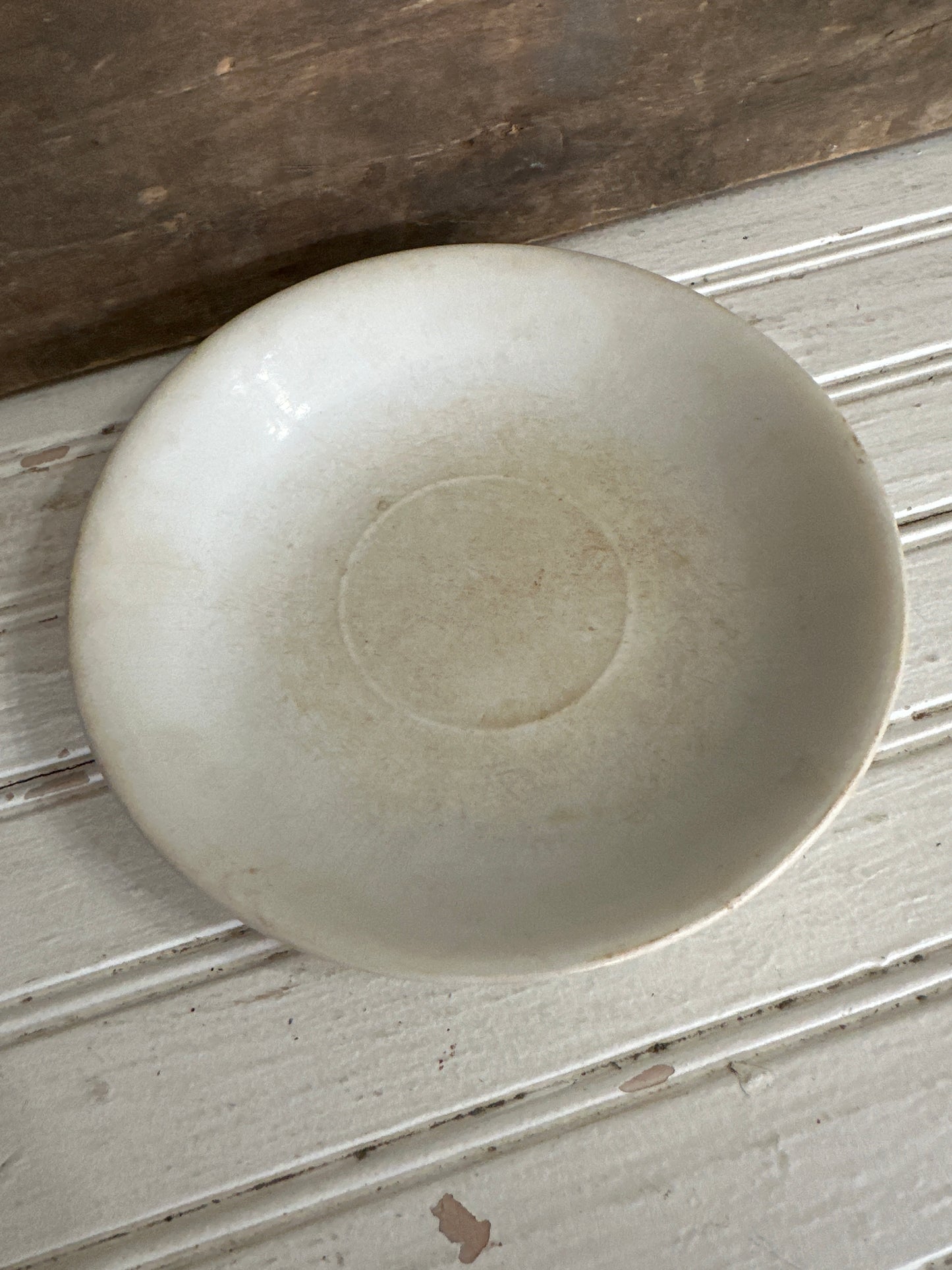 Ironstone saucer