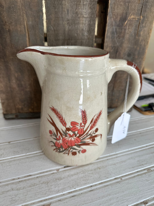 Cottage core pitcher - local pickup only
