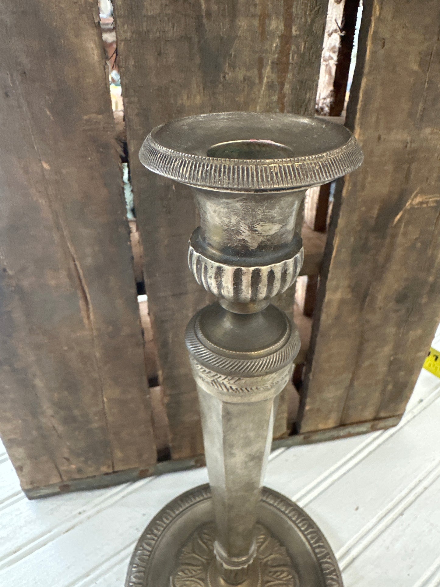 Brass candlestick