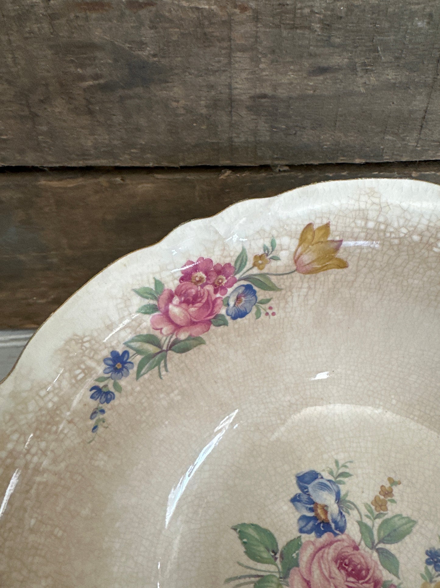 1940’s Sio Pottery Hazel serving bowl