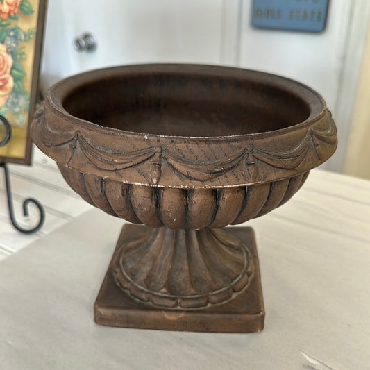 Wooden Pedestal bowl