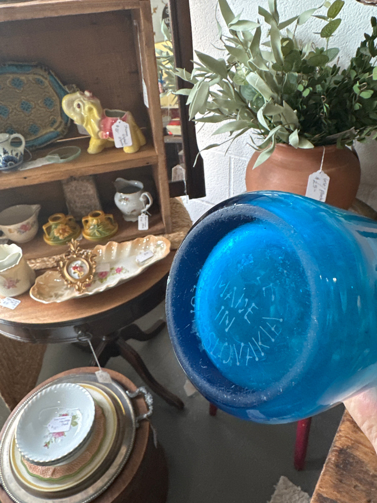 Murray Seltzer bottle- blue - local pickup only