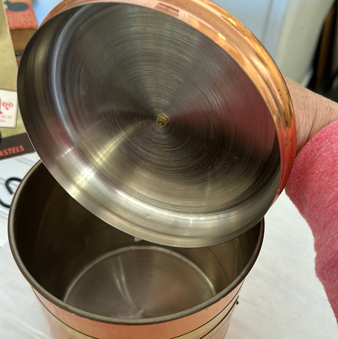 Metal Cookie Jar