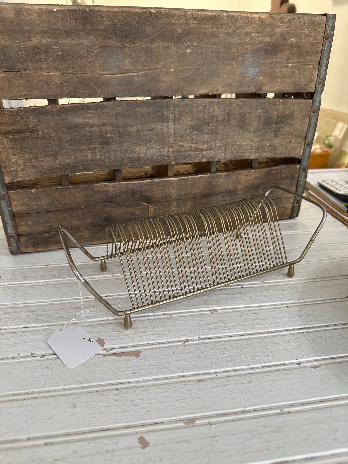 45 record metal holder