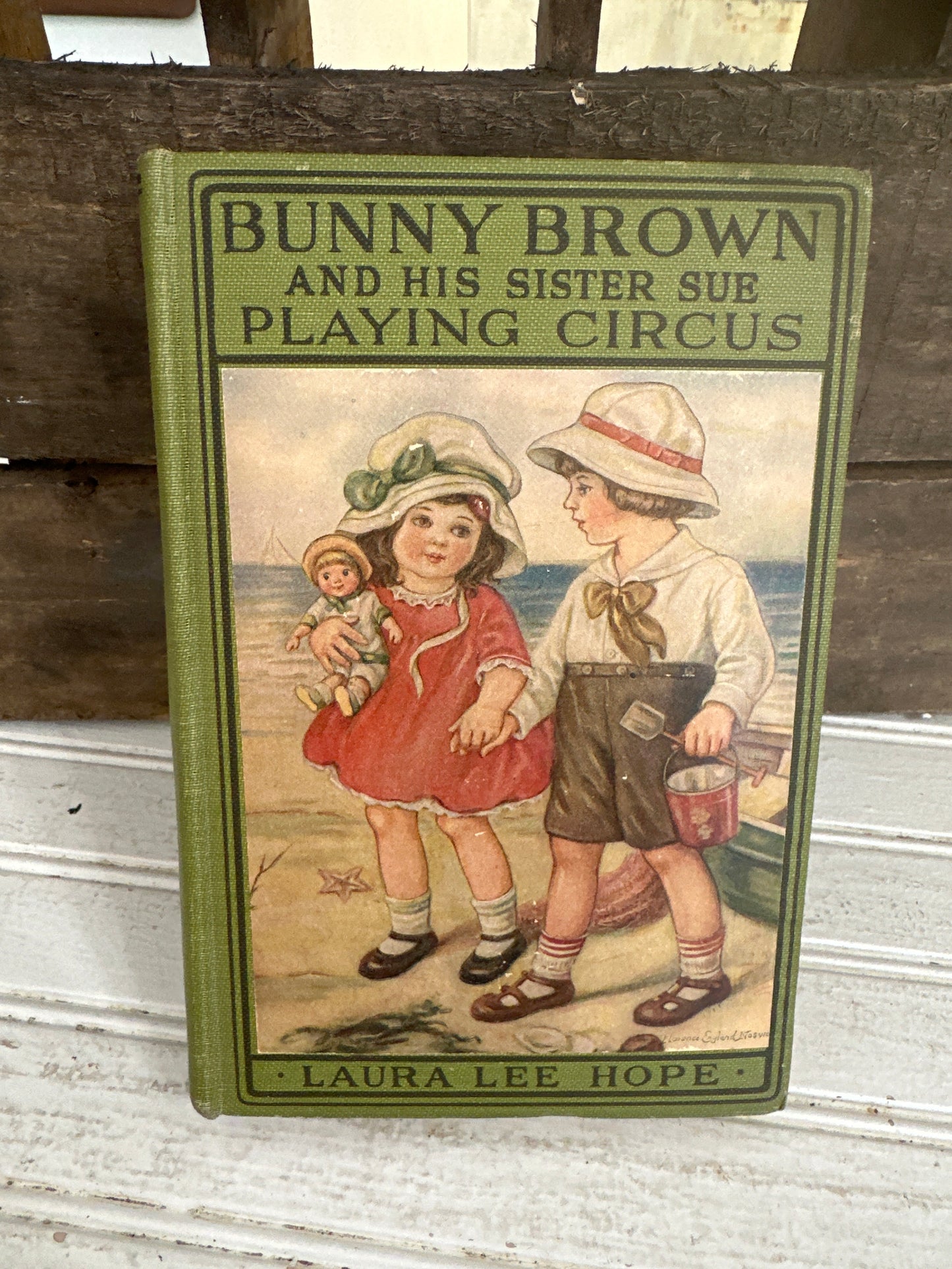Bunny Brown and his sister Playing Circus