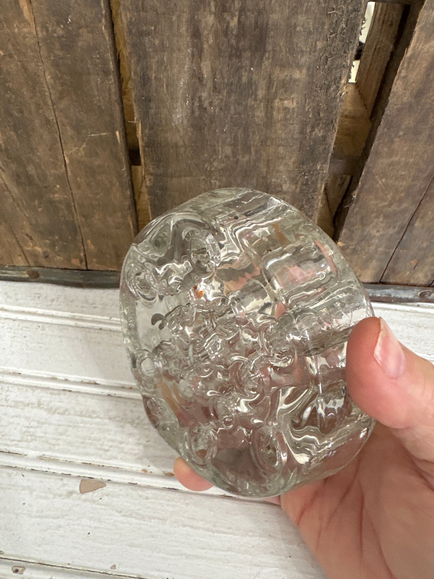 Glass Flower Frog- large