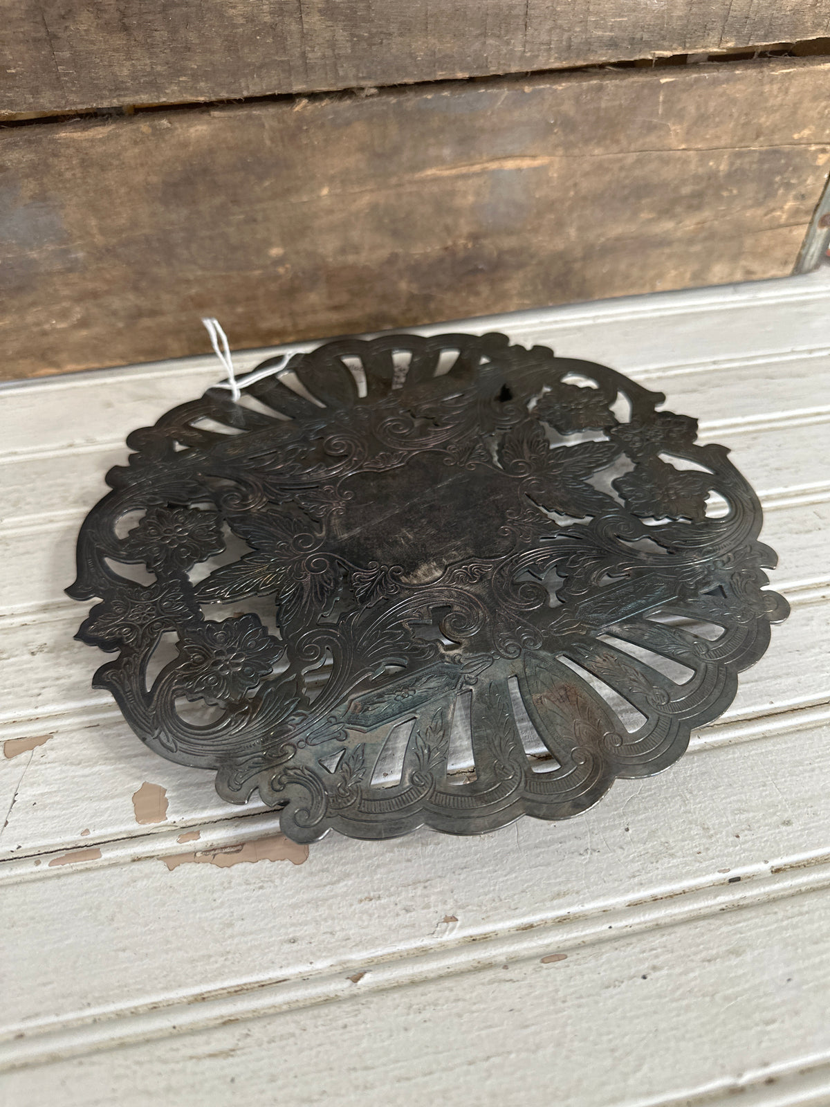 Wallace silver plate trivet