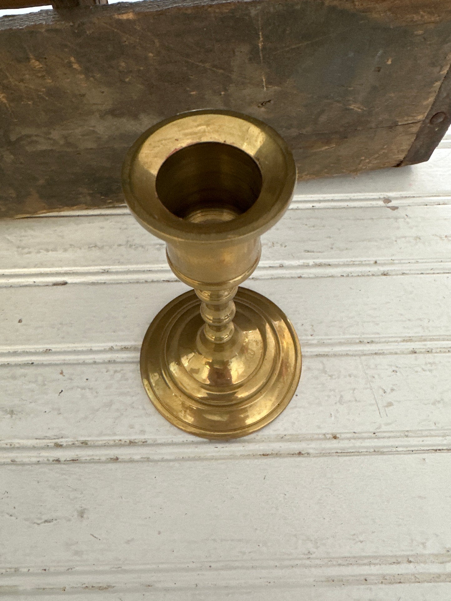 Brass candlestick