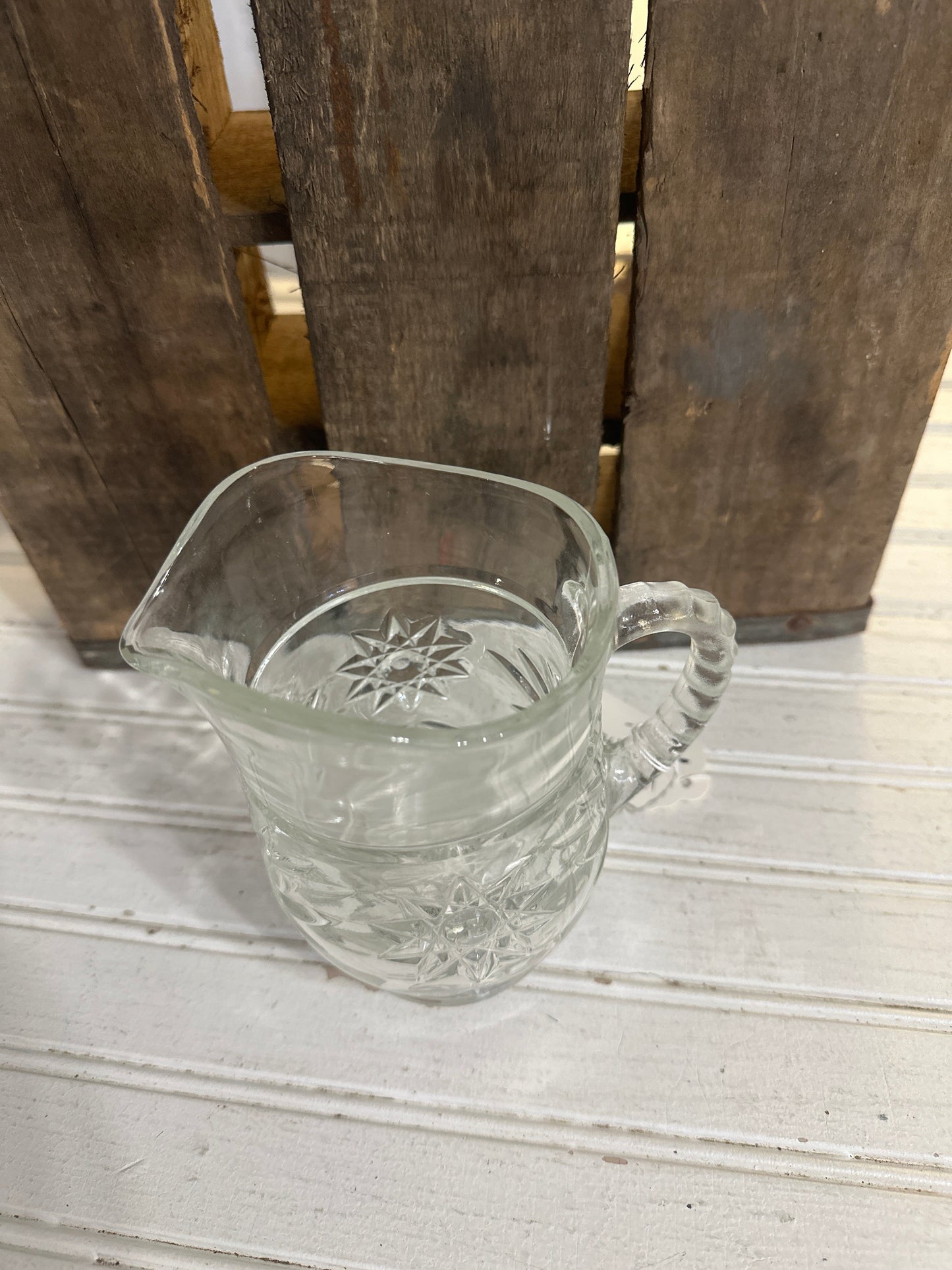 Anchor Hocking glass pitcher