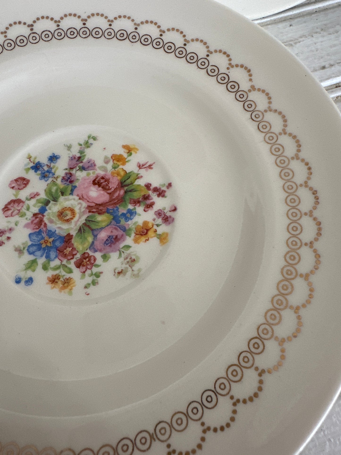 Salem China saucer