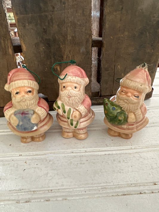 Santa Ornaments