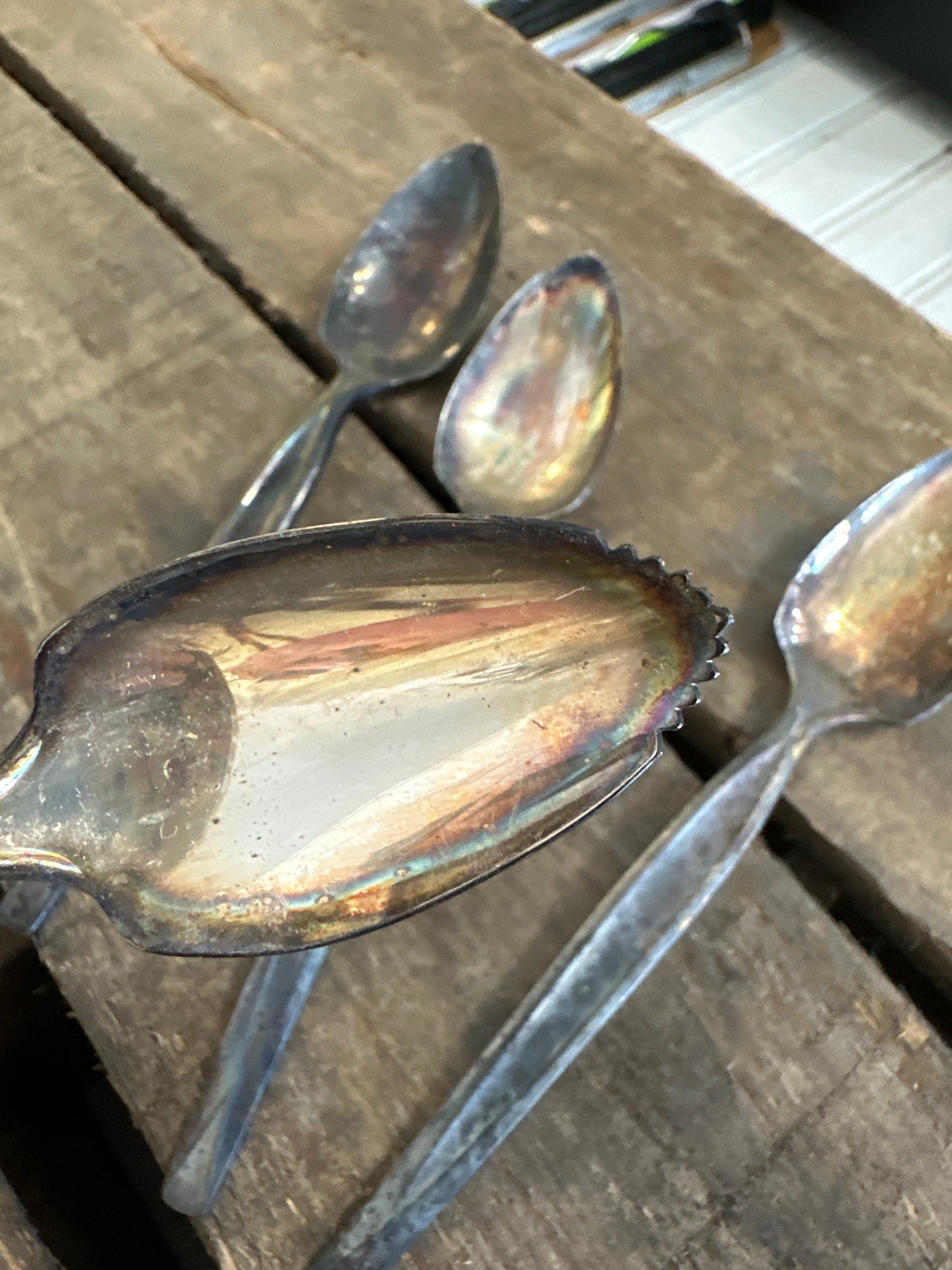 WM Rogers Grapefruit spoons- set 4