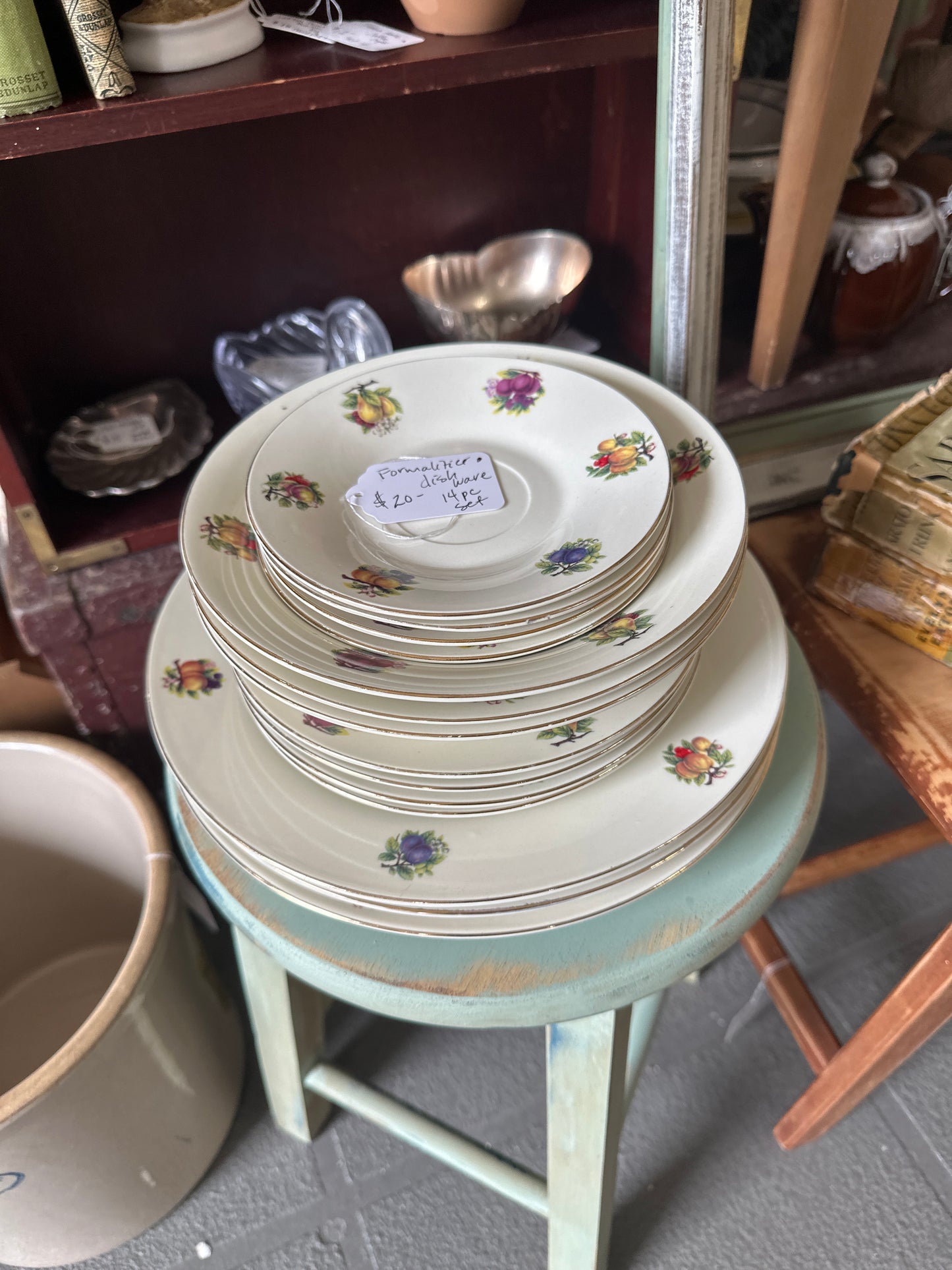 Formalities dish ware- local pickup only