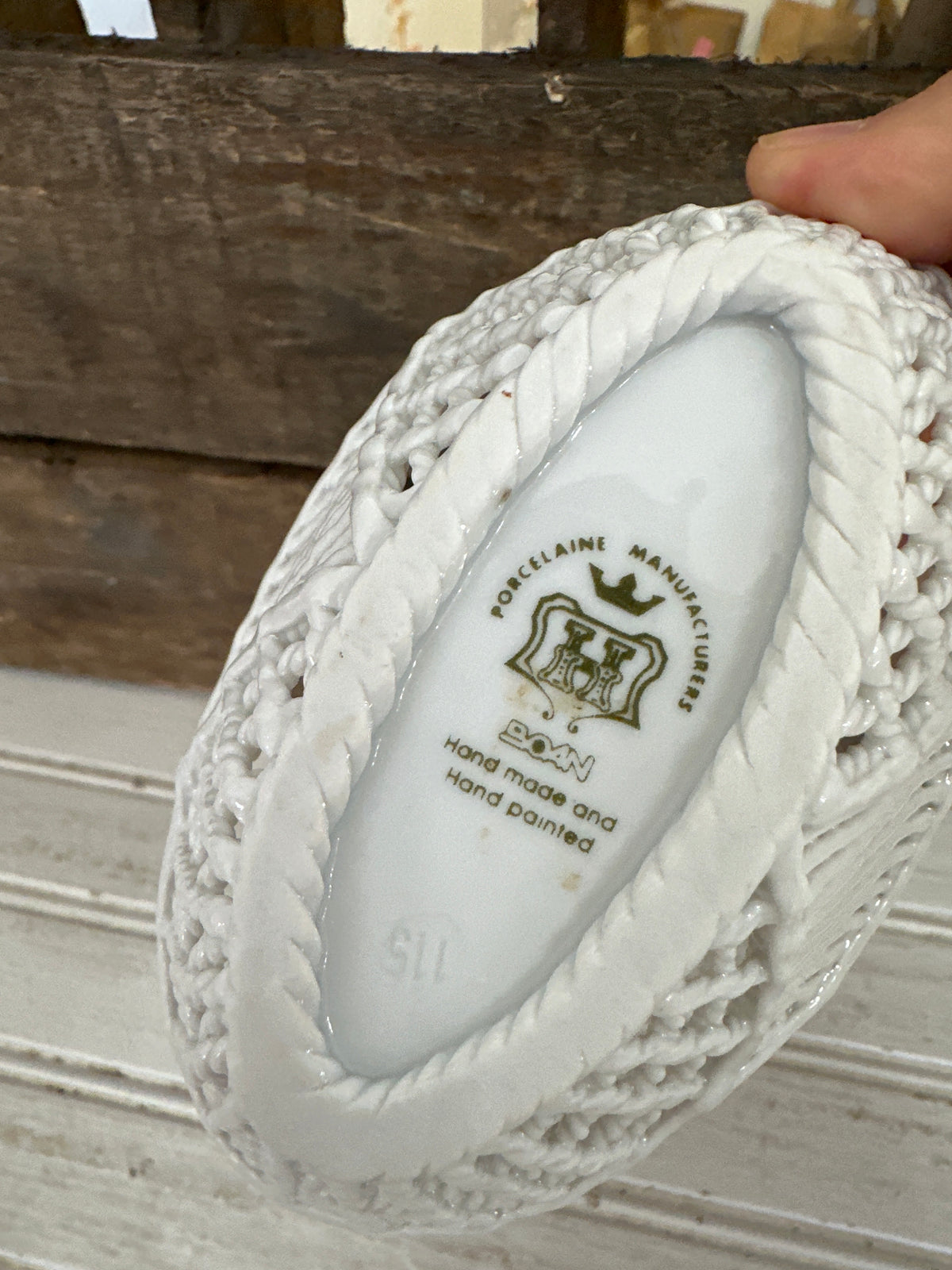 Porcelain Oval bowl