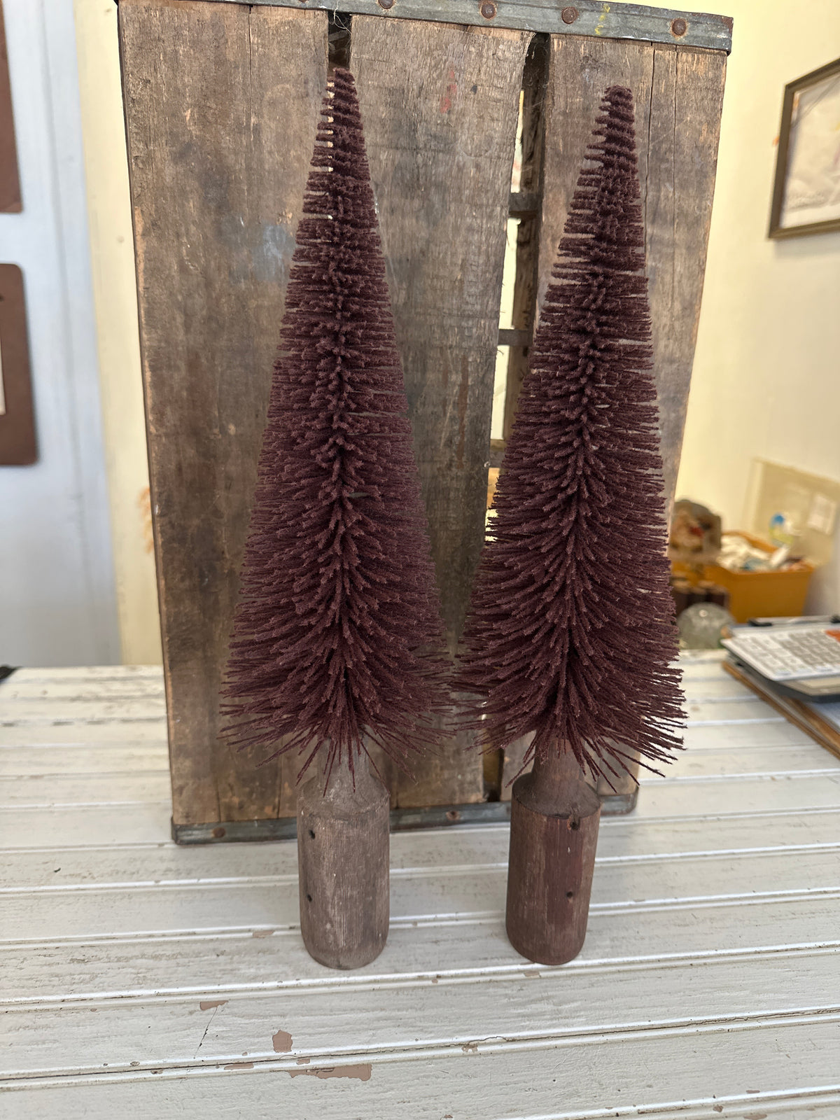 Vintage Spindle tree- brown